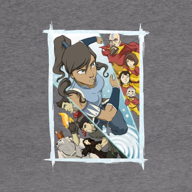 Korra Collage by BrotherToastyCakes